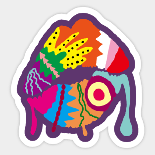 Colorful Lips Sticker